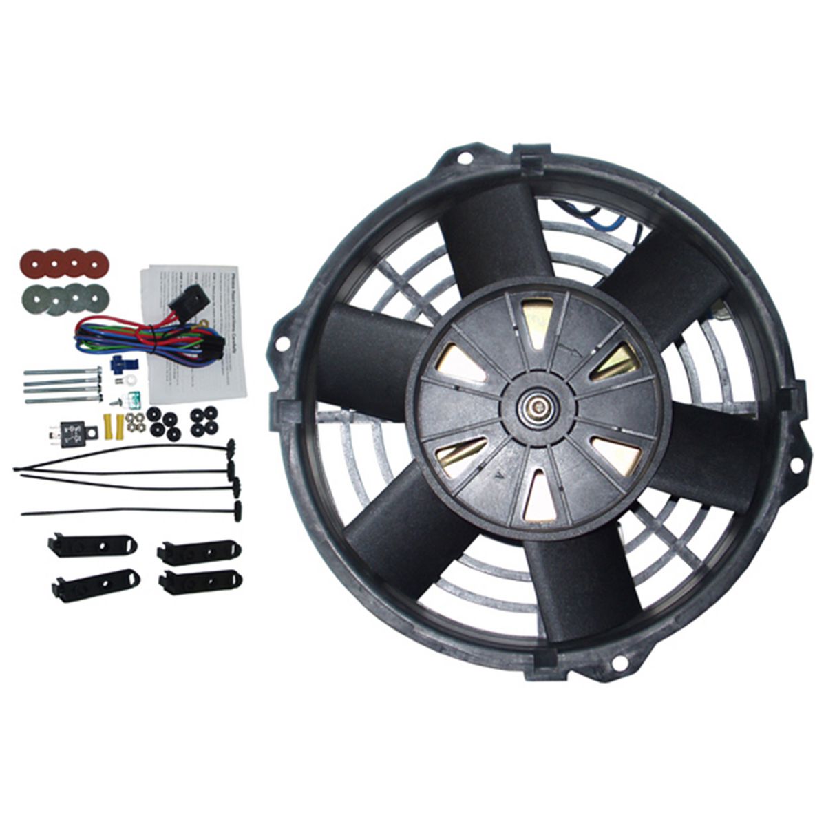 OEX 8"" Electric Fan 24V (Push Type) Reversible EFX0824K