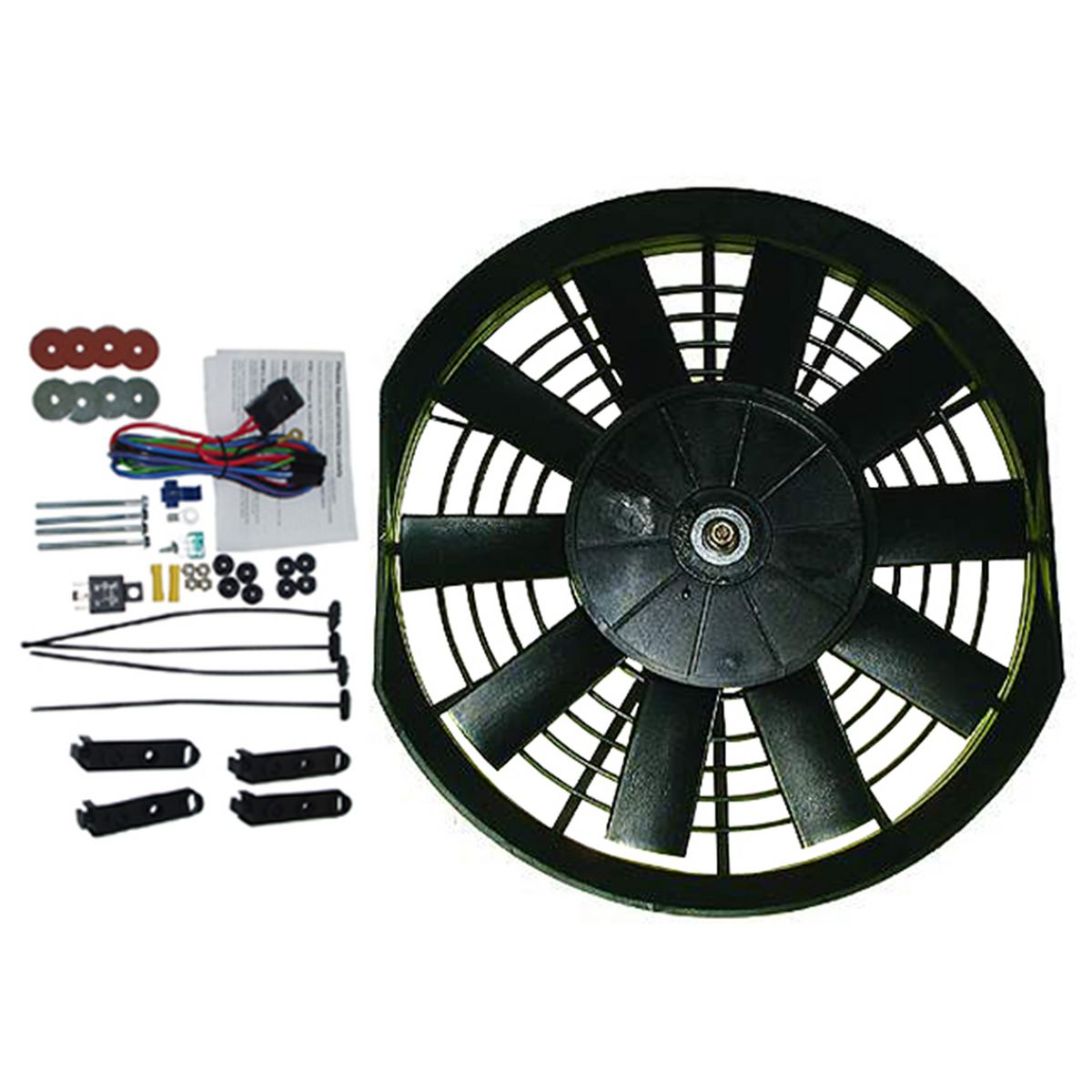 OEX 9"" Electric Fan 24V (Push Type) Reversible EFX0924K