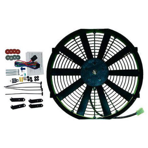 OEX 14"" Electric Fan 24V (Push Type) Reversible EFX1424K