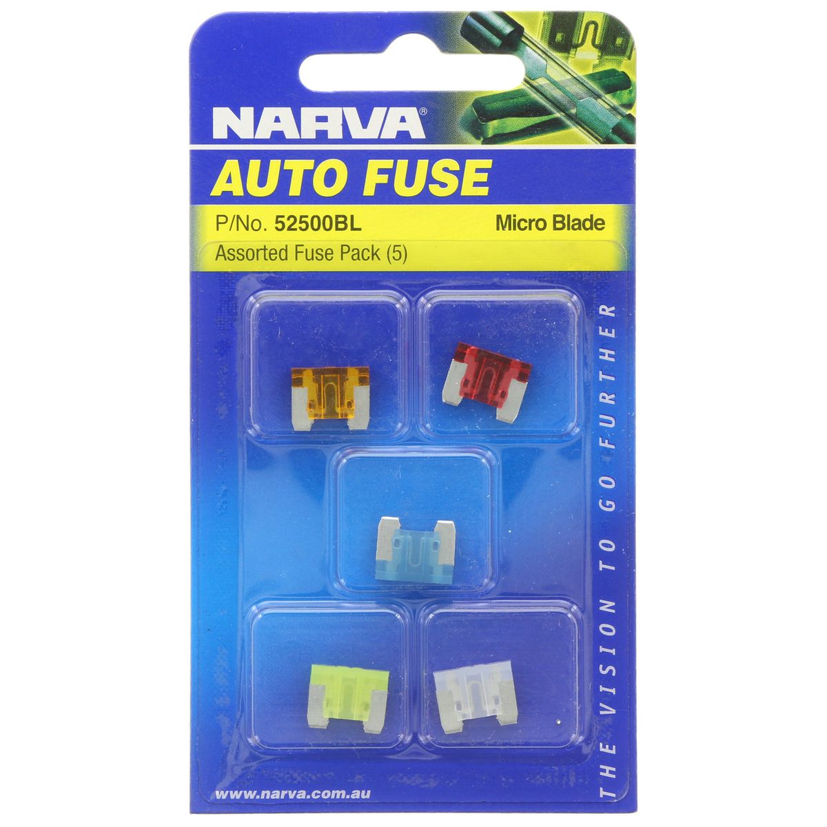 Narva Micro Blade Fuse Assortment 52500BL