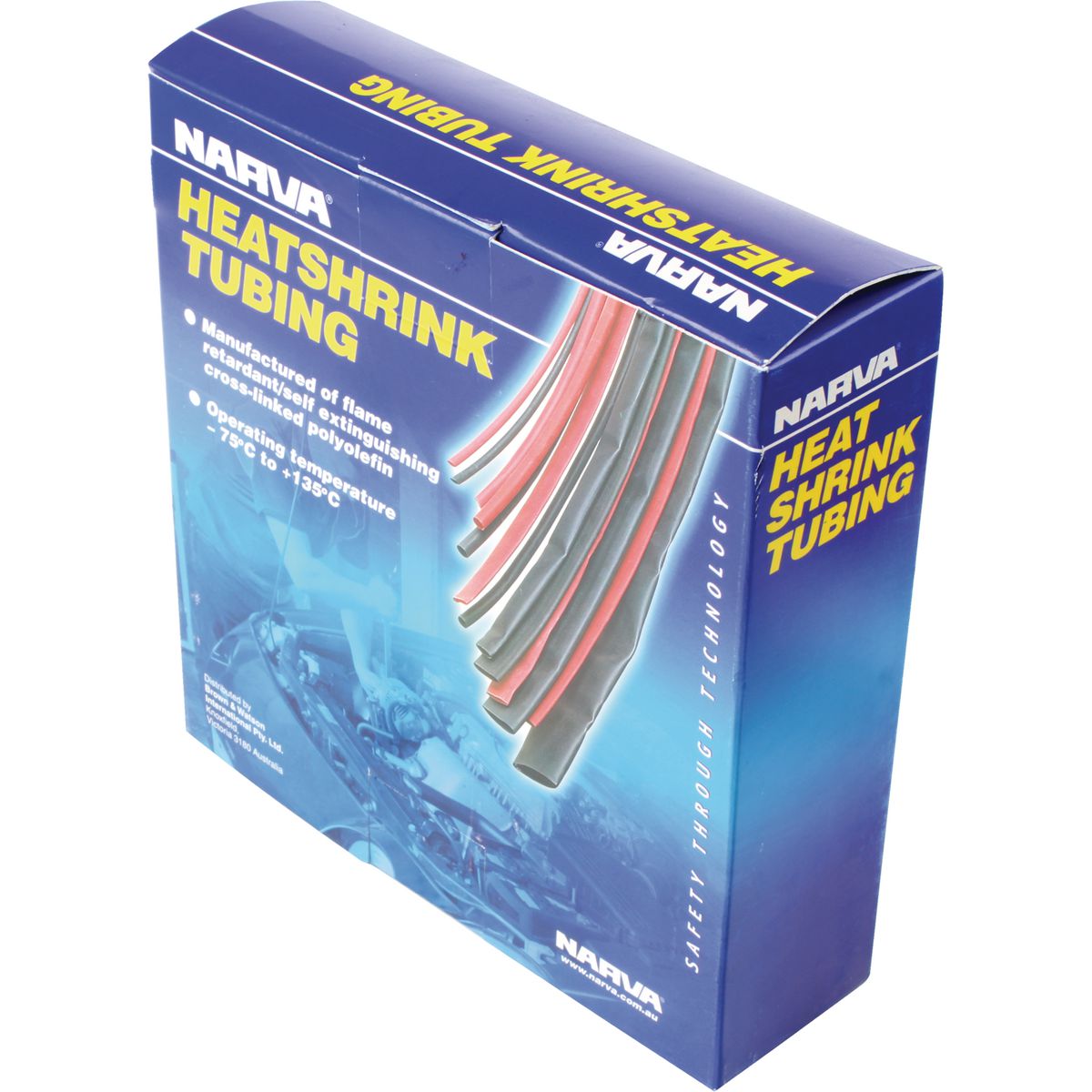 Narva Heatshrink 25.4mm x 5m Black 56624/5