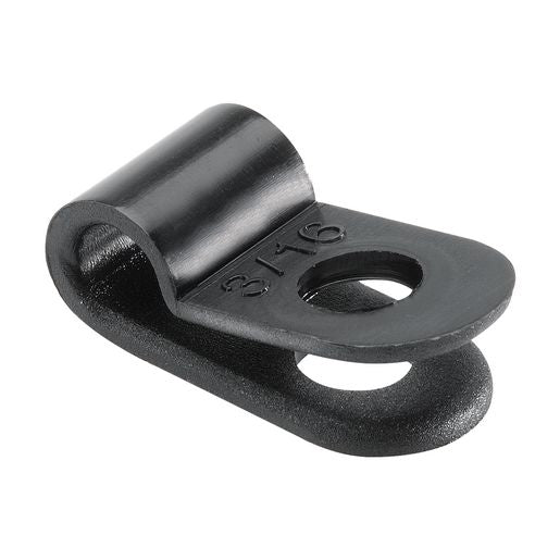 Narva Cable Clamp P/Clips Plastic 4.3mm (100Pk) 56581