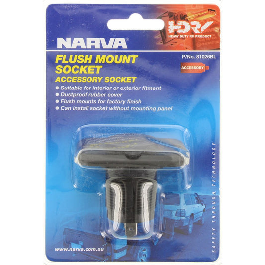 Narva Cigarette Lighter Socket 20A 81026BL
