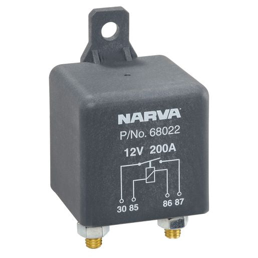 Narva Heavy-Duty Relay 100A 4 Pin 24V 68023