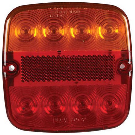 Narva LED Stop/Tail With Number Plate Lamp 93406BL