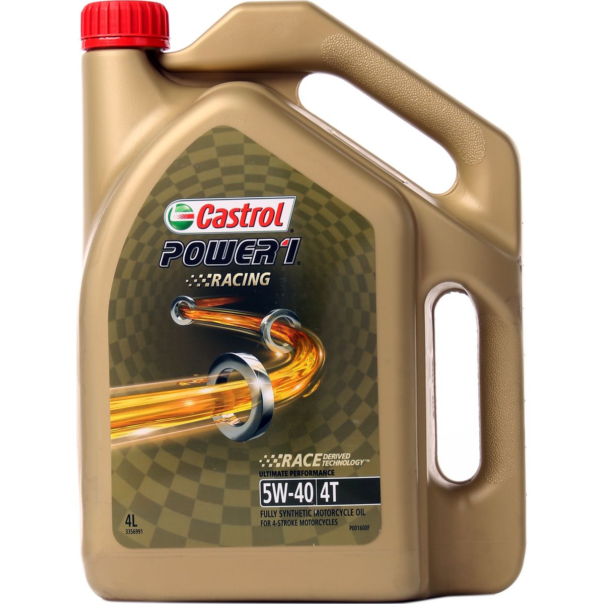 Castrol POWER 1 Motorcycle Engine Oil 5W-40 Racing 4T 4L 3356991