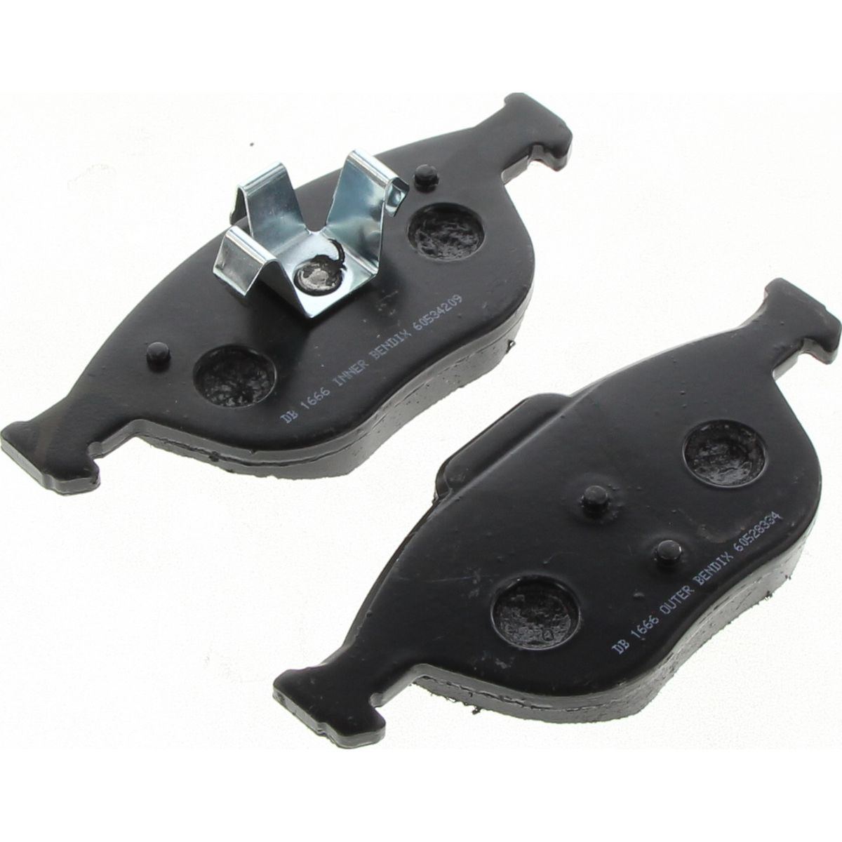 Bendix General CT Brake Pad Set Front DB1666 GCT