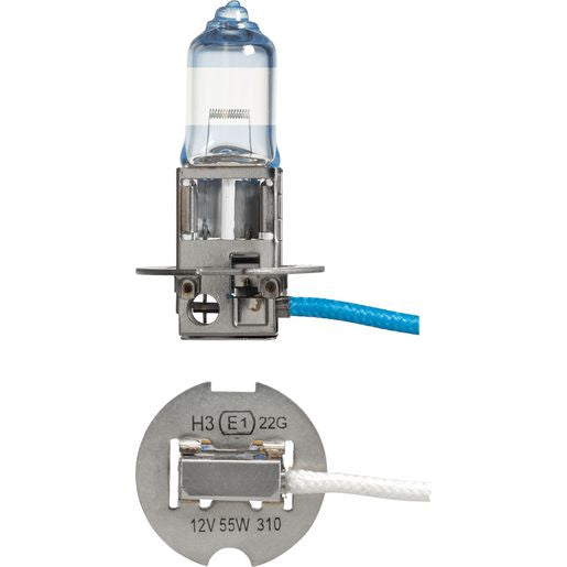 Narva H3 Globe 12V 55W Blue Plus 110 2 Pack 48531BL2