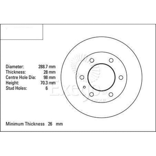 DBA Street Series Brake Rotors DBA2952