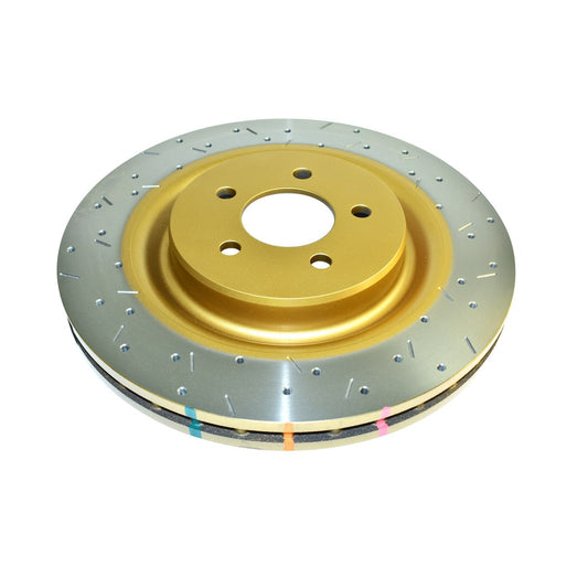 DBA HD 4000 Drilled Slotted Brake Rotor Single 355mm Front DBA42102XS