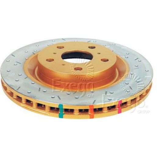 DBA HD 4000 Drilled Slotted Brake Rotor Single 360mm Front DBA42532XS