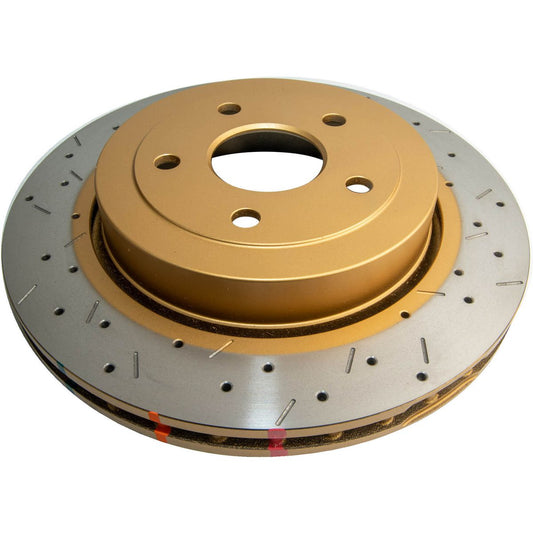 DBA HD 4000 Drilled Slotted Brake Rotor Single 350mm Rear DBA42533XS