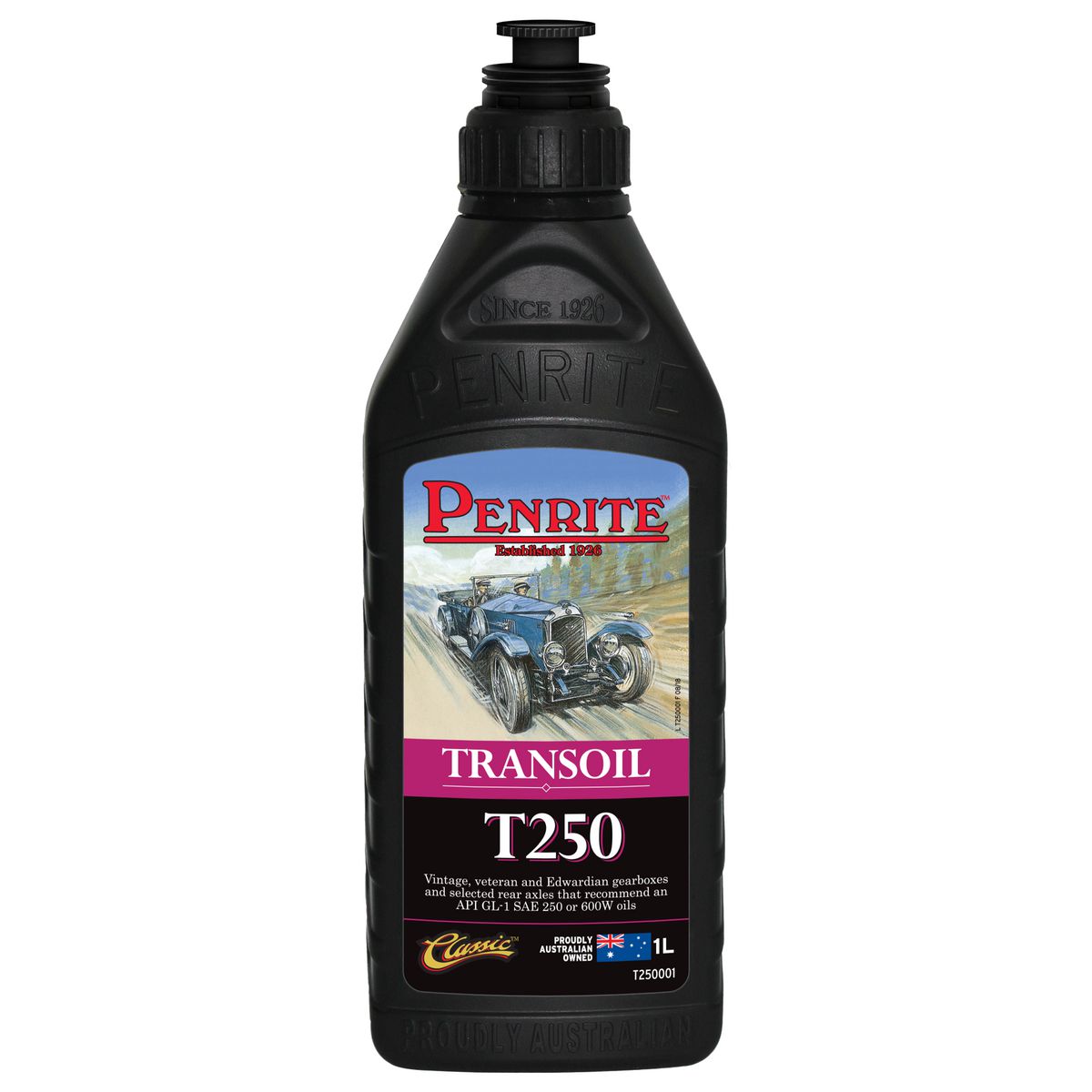 Penrite Transoil SAE T250 Transmission Oil 1L T250001