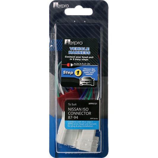 Aerpro Primary ISO Harness Suits Nissan Large 2 Plug