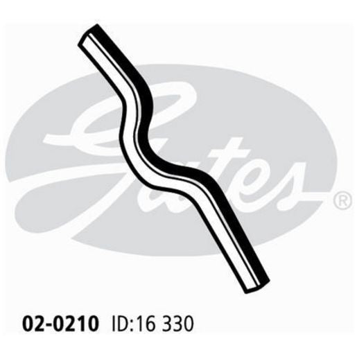 Gates Radiator Hose 02-0210