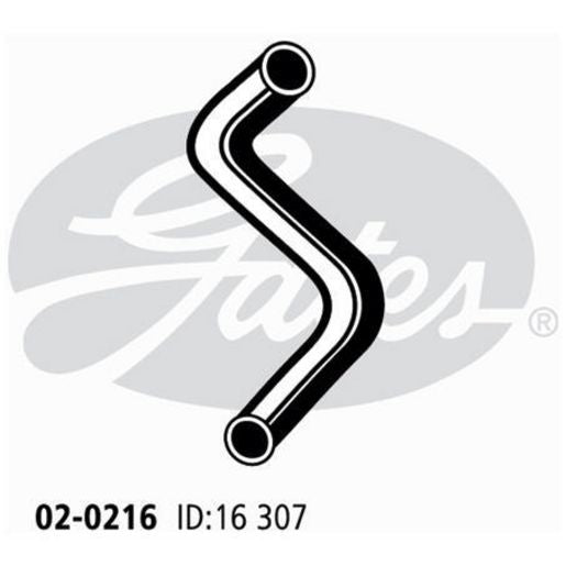Gates Radiator Hose 02-0216