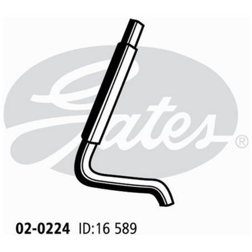 Gates Radiator Hose 02-0224