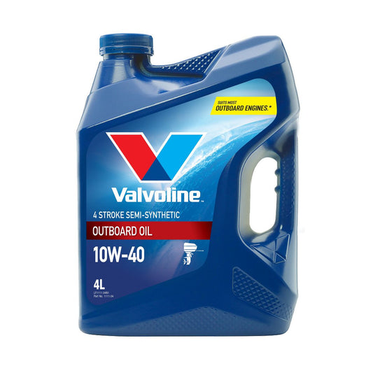 Valvoline 2 Stroke Marine Outboard Engine Oil NMMA FC-W 10W-40 4L 1111.04