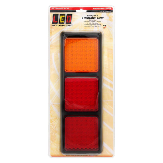 LED Autolamps Stop/Tail/Indicator Light LED 12/24V 100BARRM