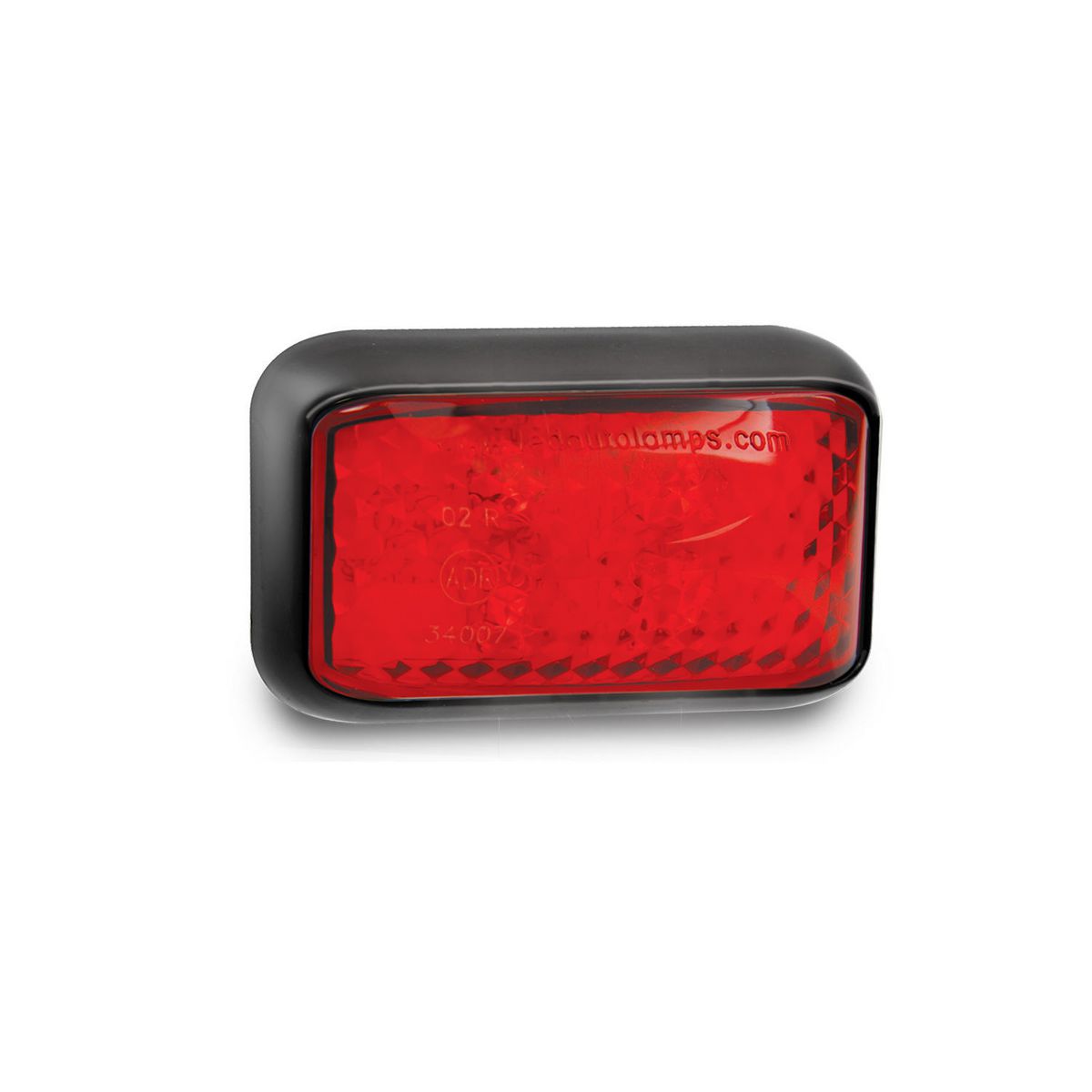 LED Autolamps Rear Marker Light Red LED 12/24V 35RM