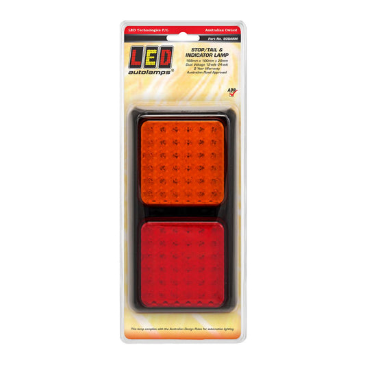 LED Autolamps Stop/Tail/Indicator Light LED 12/24V 80BARM