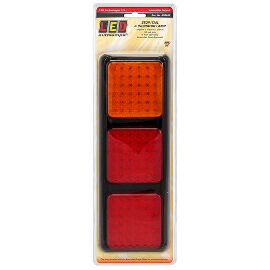 LED Autolamps Stop/Tail/Indicator Light LED 12V 80BARR