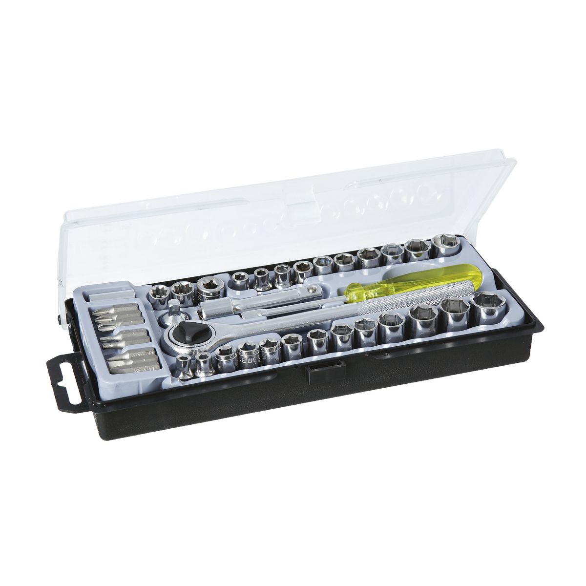 GV Tools 1/4"" & 3/8"" Dr. Socket Set 40 Piece GV001