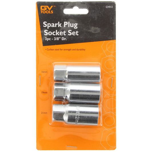 GV Tools Spark Plug Socket Set 3 Piece GV012