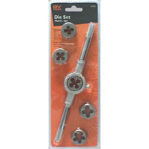 GV Tools Die Set Metric 6 Piece GV015