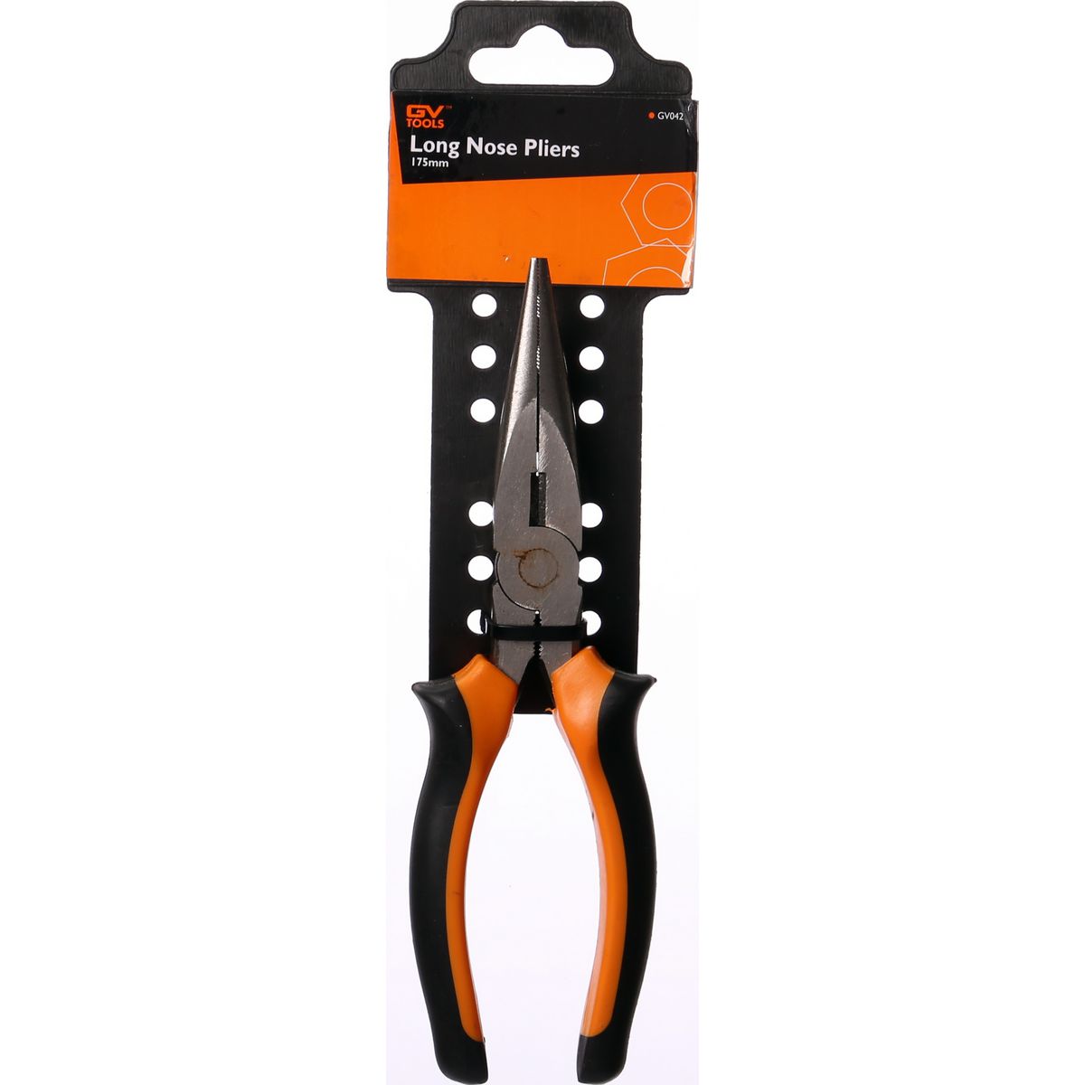 GV Tools Long Nose Pliers 175mm GV042