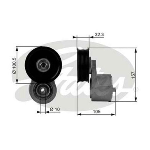 Gates Automatic Belt Tensioner 38245