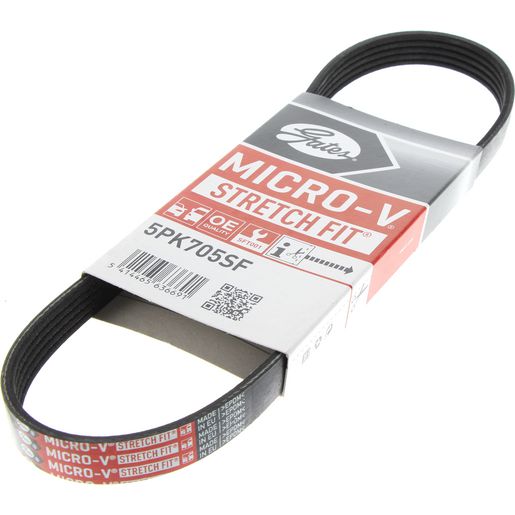 Gates Ribbed Belt 5PK705SF