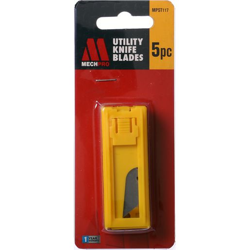Mechpro Utility Knife Blades 5pc MPST117