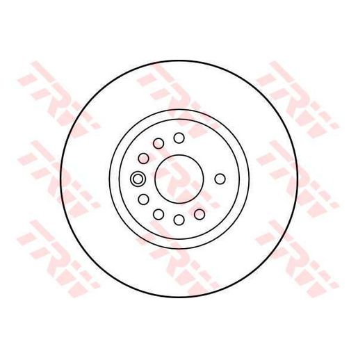 TRW Brake Rotor DF2778S