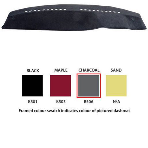 Sunland Dashmat fits MERCEDES BENZ 230E (CHASSIS 124 - 2/86 to 2/92) - Black