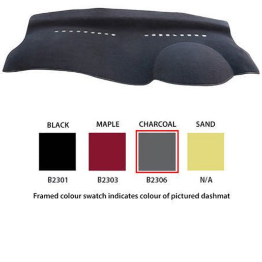 Sunland Dashmat fits MERCEDES BENZ A160 SERIES (A160 SERIES 2 - 7/01 to 4/05) - Charcoal