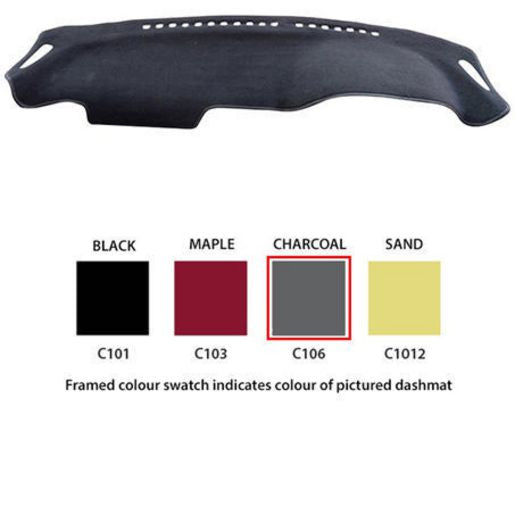 Sunland Dashmat fits NISSAN SILVIA (88 to 93) - Charcoal