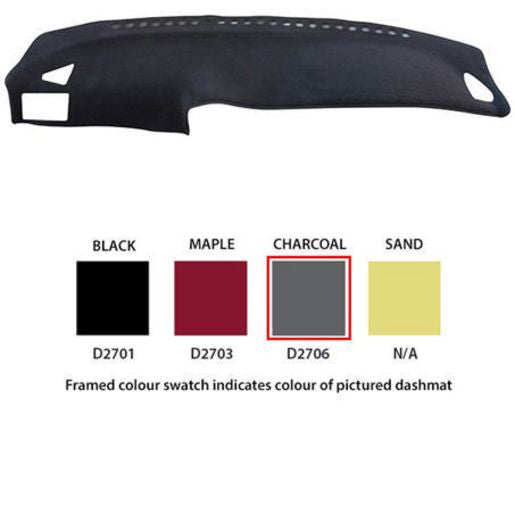 Sunland Dashmat fits NISSAN MAXIMA (J30 - 4/90 to 1/95) - Charcoal