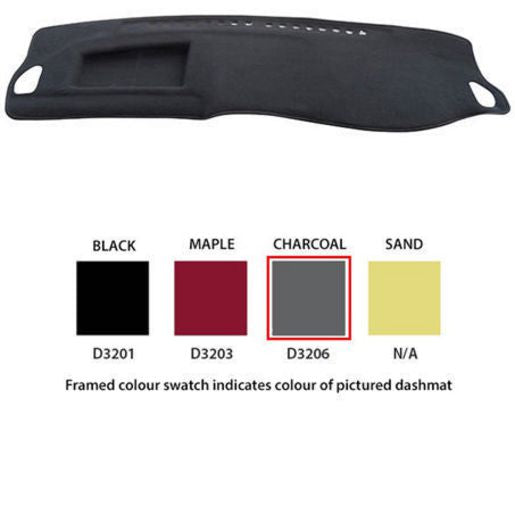 Sunland Dashmat fits NISSAN PULSAR (RF/ES/SSS - 10/95 to 4/04) - Charcoal