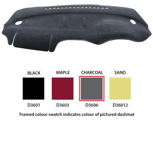 Sunland Dashmat fits NISSAN MICRA (K12 - 10/07 to 10/10) - Charcoal