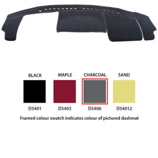Sunland Dashmat fits NISSAN X TRAIL (T30 SERIES II - 2/04 to 9/07) - Charcoal