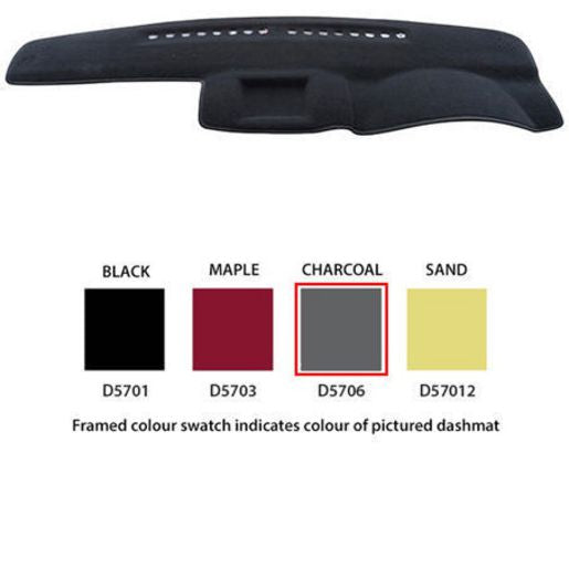 Sunland Dashmat fits NISSAN PATHFINDER (R51/MY07 - 7/05 to 9/13) - Charcoal