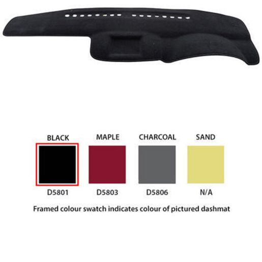 Sunland Dashmat fits NISSAN NAVARA (D40 MY11 - 12/05 On) - Charcoal