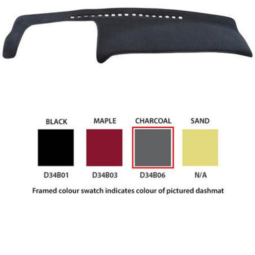 Sunland Dashmat fits NISSAN PATHFINDER (ST - 10/95 to 2/99) - Charcoal