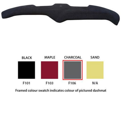 Sunland Dashmat Black fits FORD FALCON XA/XB, FORD FAIRLANE ZF/ZG F101