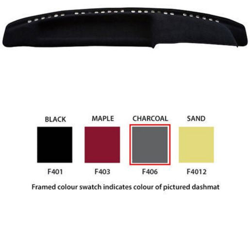 Sunland Dashmat fits FORD FALCON (XF - 10/84 to 12/87) - Charcoal