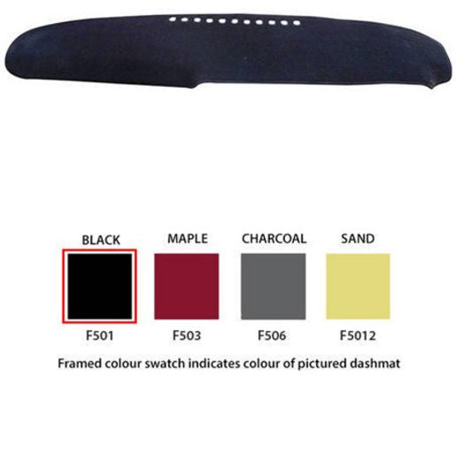 Sunland Dashmat fits FORD FALCON (XW/XY - 2/69 to 9/72) - Black