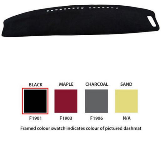 Sunland Dashmat fits FORD CORSAIR (UA - 11/89 to 10/92) - Black