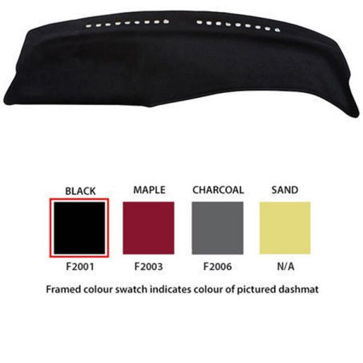 Sunland Dashmat fits FORD LASER (KF/KH - 4/90 to 10/94) - Charcoal