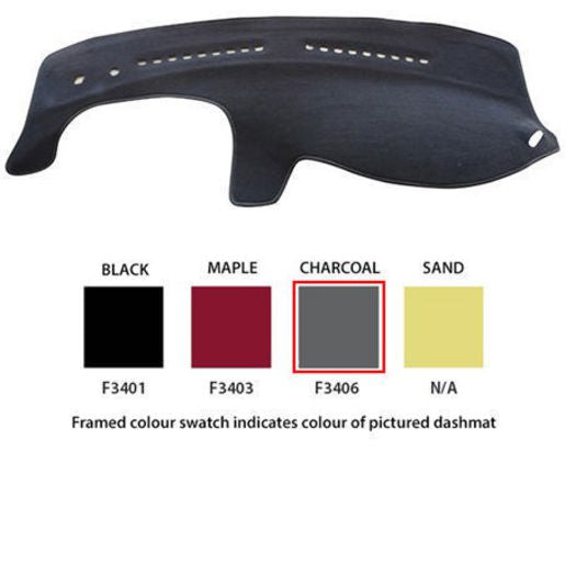 Sunland Dashmat fits FORD TAURUS (DP/DN - 2/96 to 4/99) - Charcoal